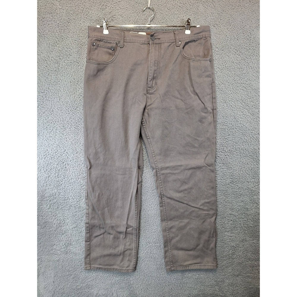 AKDMKS Jeans‎ Mens Size 38x32 (Fits 37x29) Gray Straight Leg Streetwear Casual